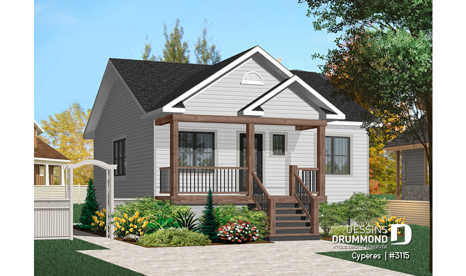 Version couleur no. 1 - Vue avant - Cypères 