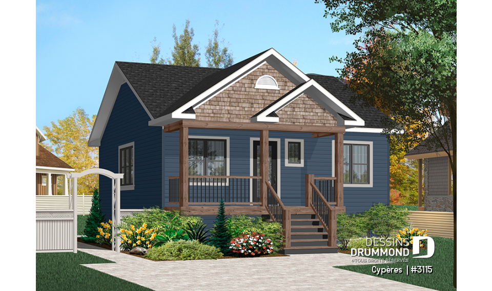 Version couleur no. 2 - Vue avant - Cypères 