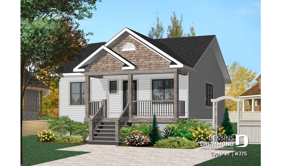 Version couleur no. 3 - Vue avant - Cypères 