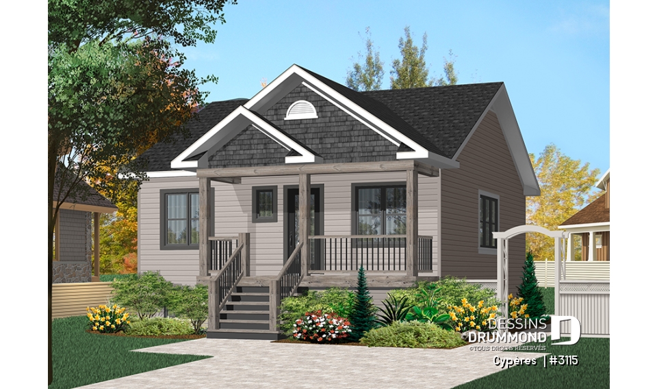 Version couleur no. 5 - Vue avant - Cypères 