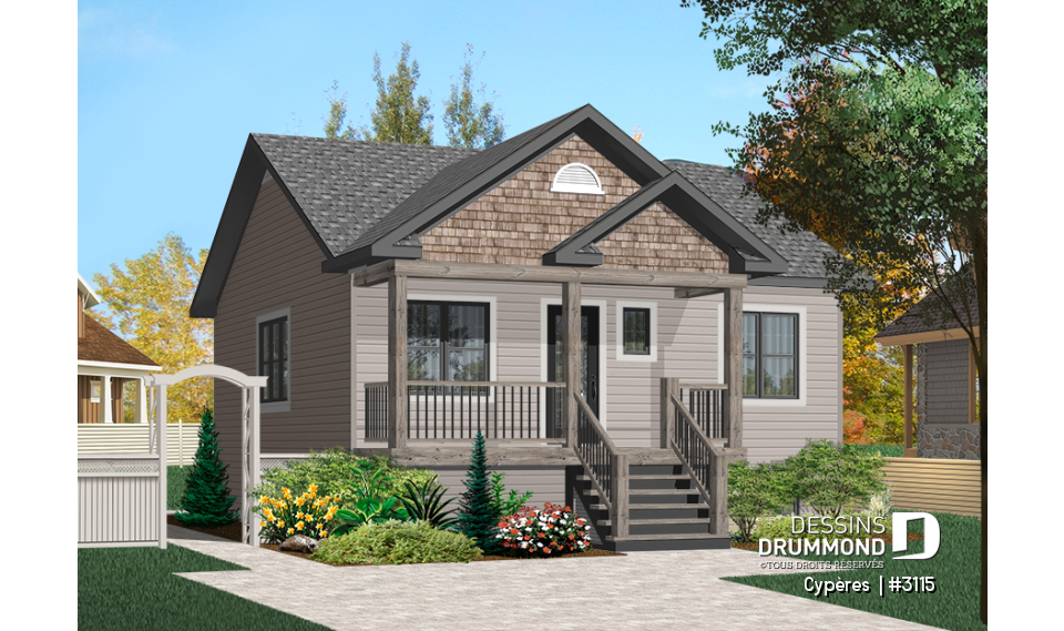 Version couleur no. 6 - Vue avant - Cypères 