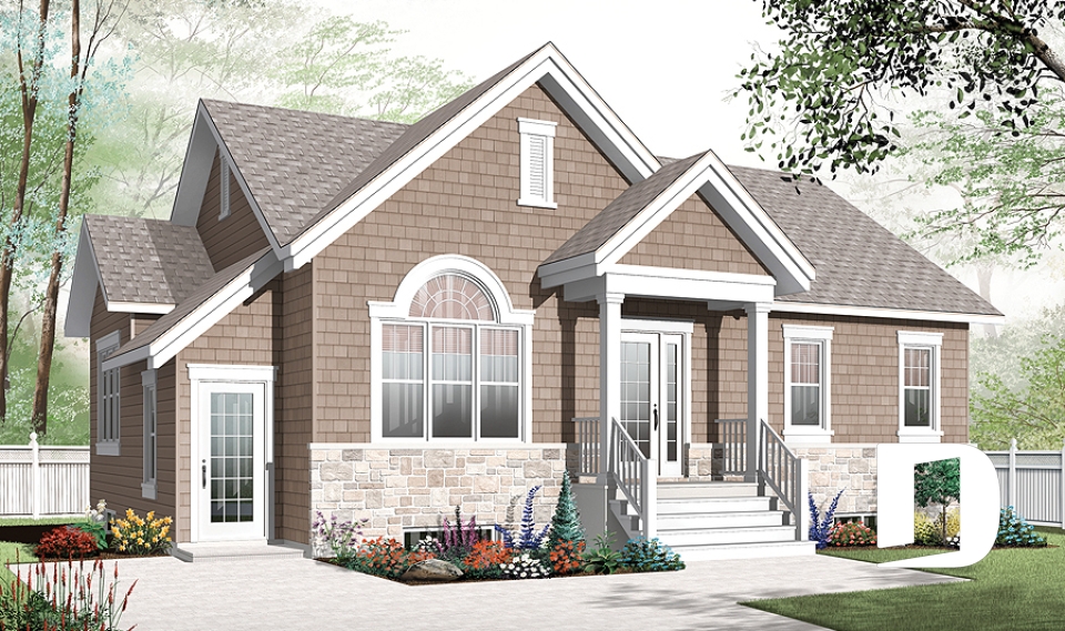 Vue avant - MODÈLE DE BASE -  - Aubry 3