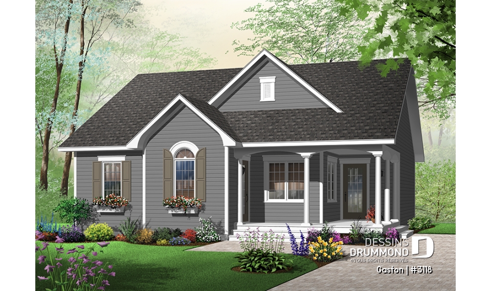 Version couleur no. 2 - Vue avant - Gaston