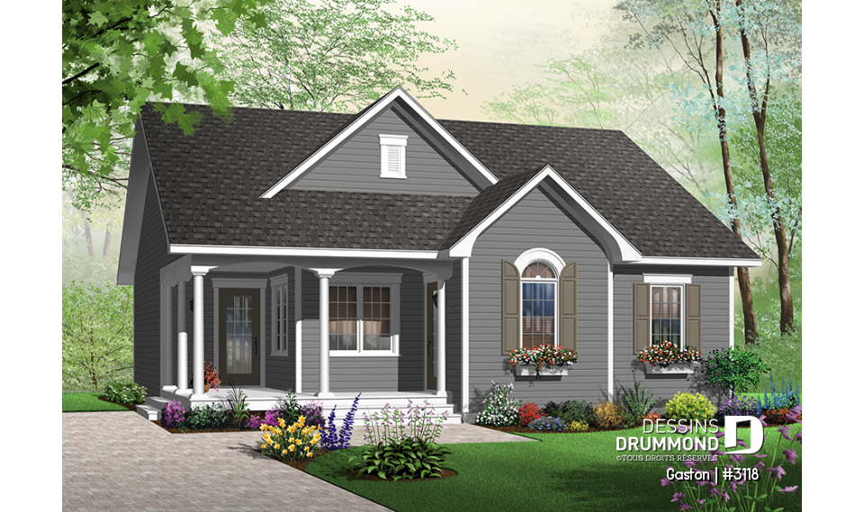 Version couleur no. 2 - Vue avant - Gaston