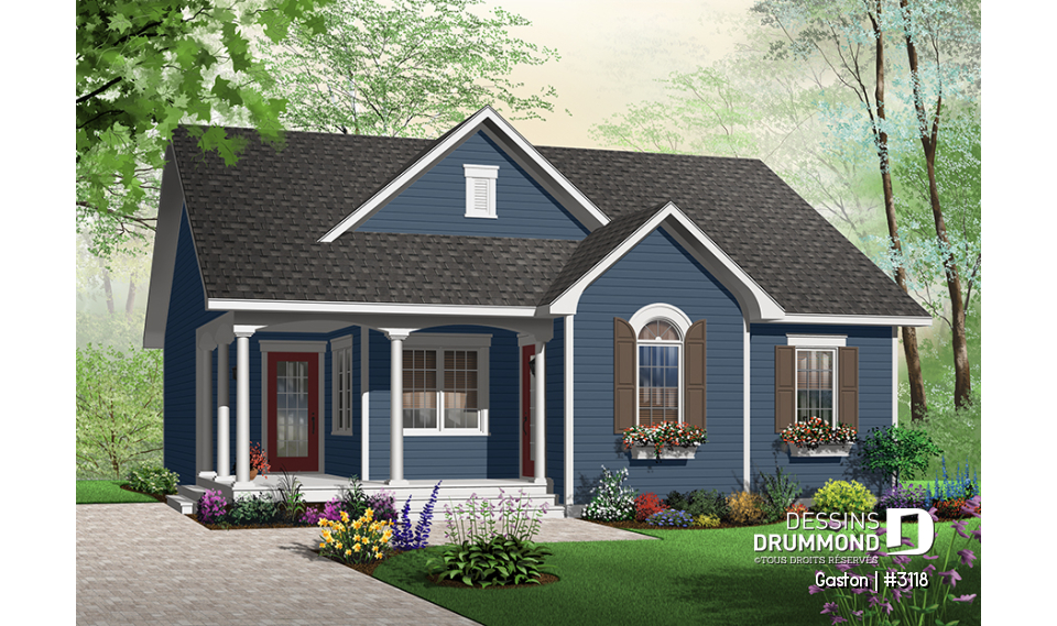 Version couleur no. 4 - Vue avant - Gaston