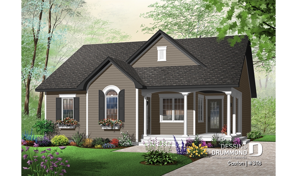 Vue avant - MODÈLE DE BASE - Gaston