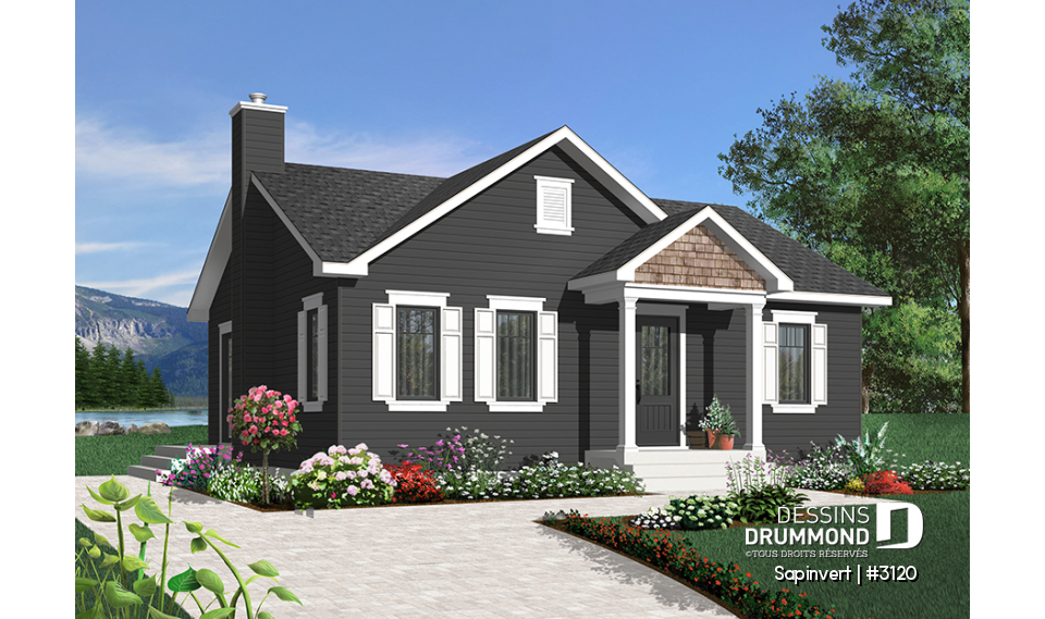 Version couleur no. 5 - Vue avant - Sapinvert