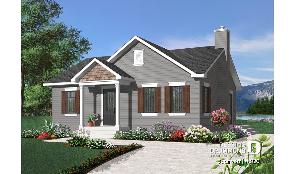 Version couleur no. 6 - Vue avant - Sapinvert