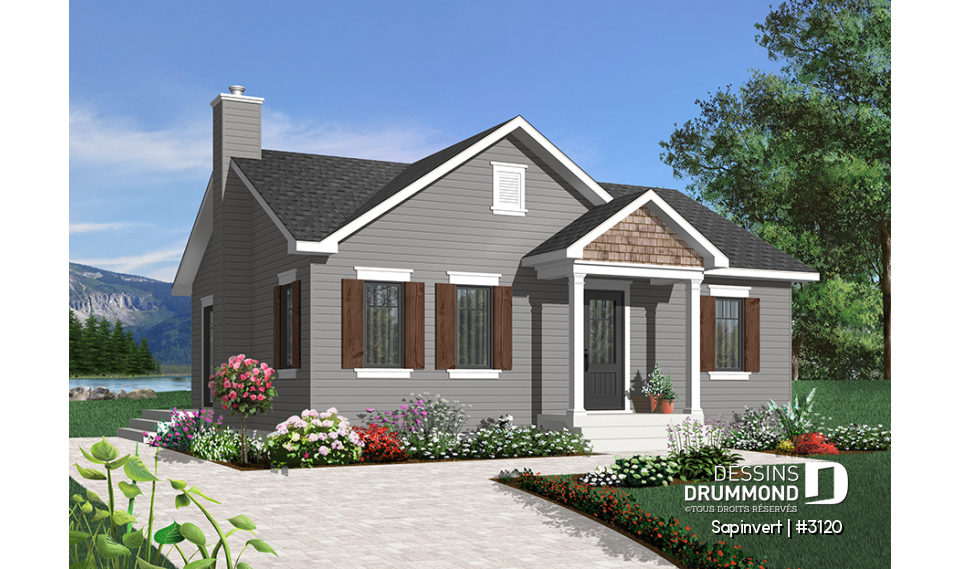 Version couleur no. 6 - Vue avant - Sapinvert