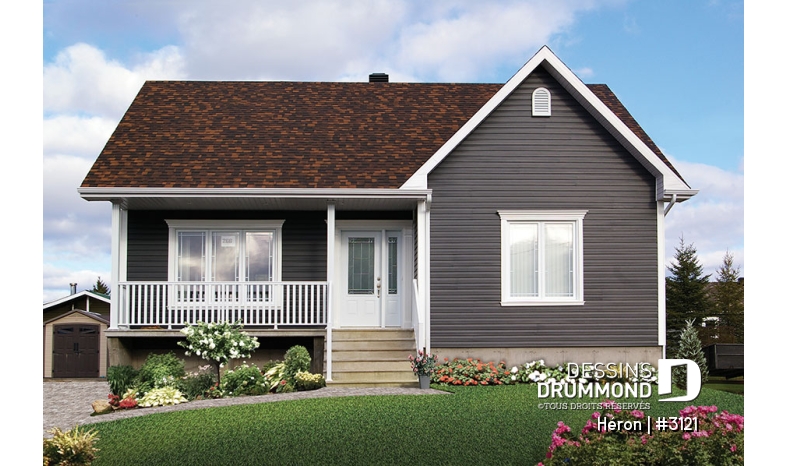 Photo Vue avant - Héron