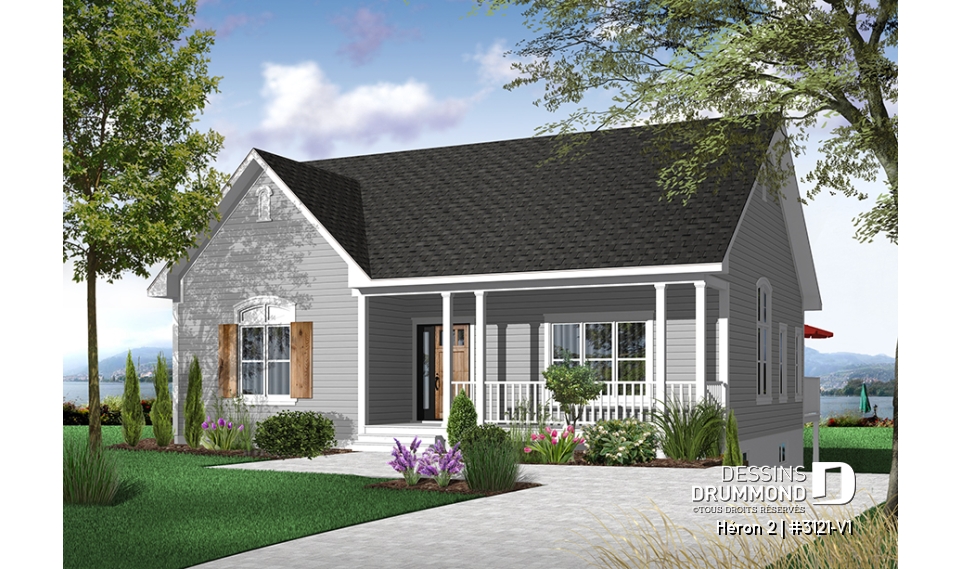 Version couleur no. 2 - Vue avant - Héron 2