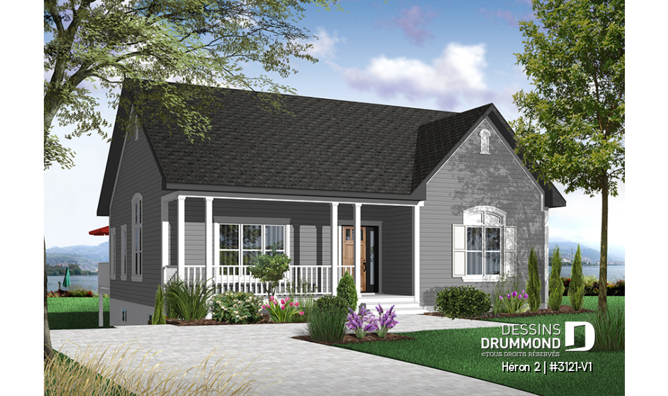 Version couleur no. 3 - Vue avant - Héron 2