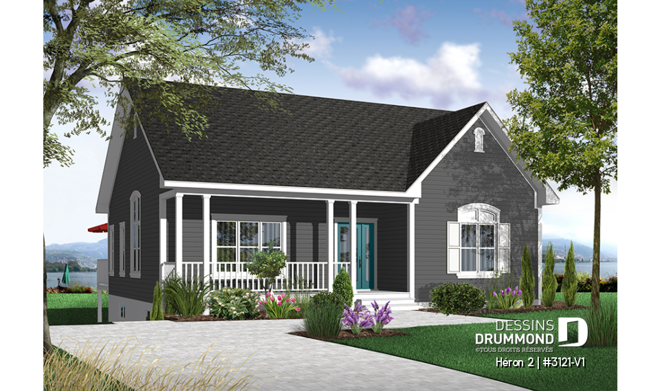 Version couleur no. 6 - Vue avant - Héron 2