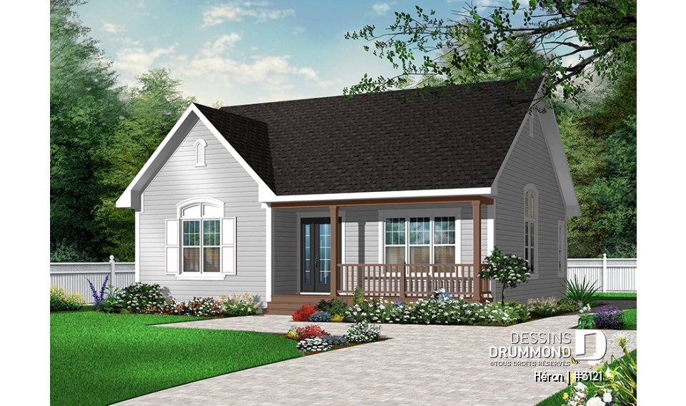 Version couleur no. 5 - Vue avant - Héron