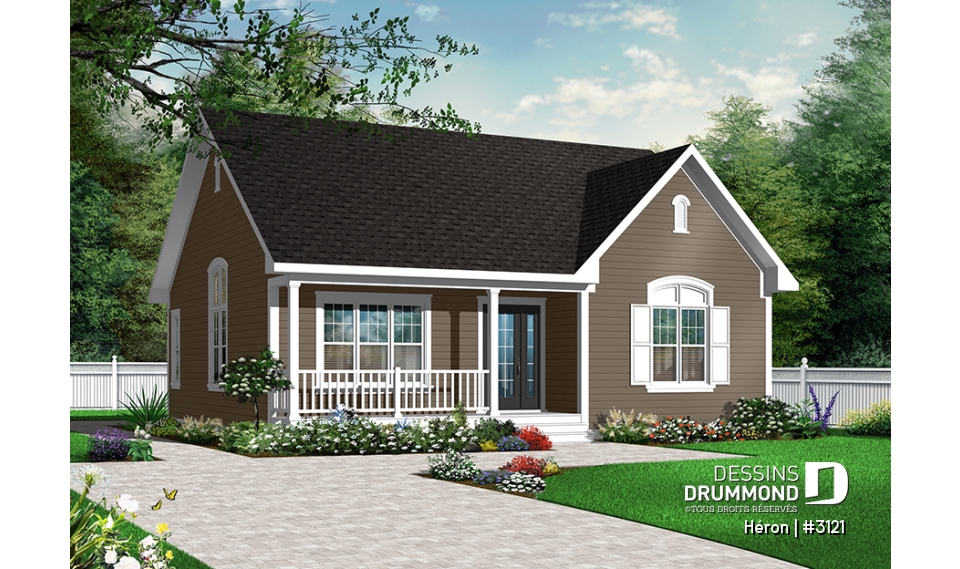 Version couleur no. 7 - Vue avant - Héron