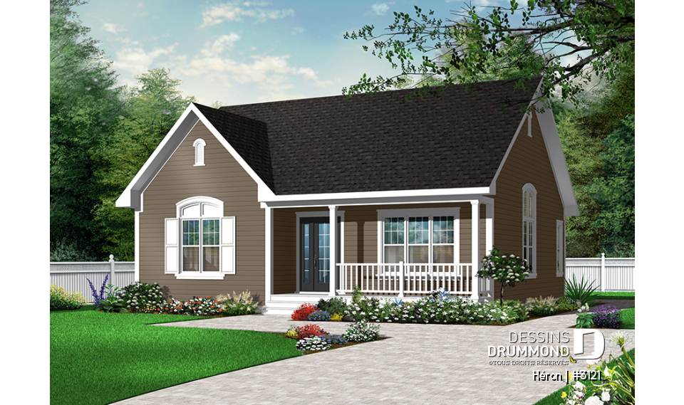 Version couleur no. 7 - Vue avant - Héron