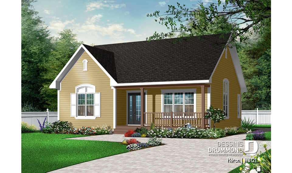 Version couleur no. 9 - Vue avant - Héron