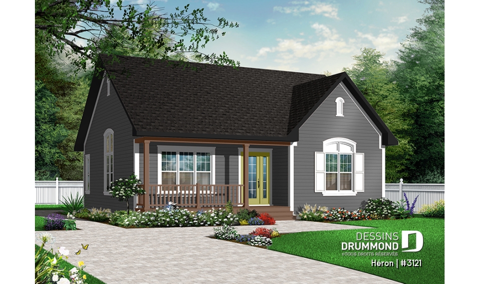 Vue avant - MODÈLE DE BASE - Héron