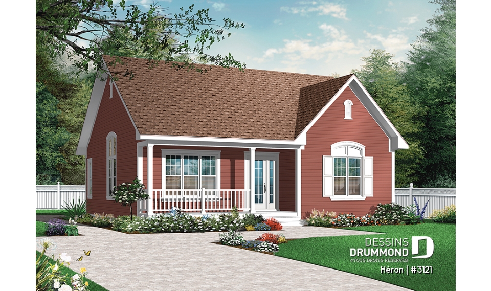 Vue avant – Modèle ORIGINAL - Héron