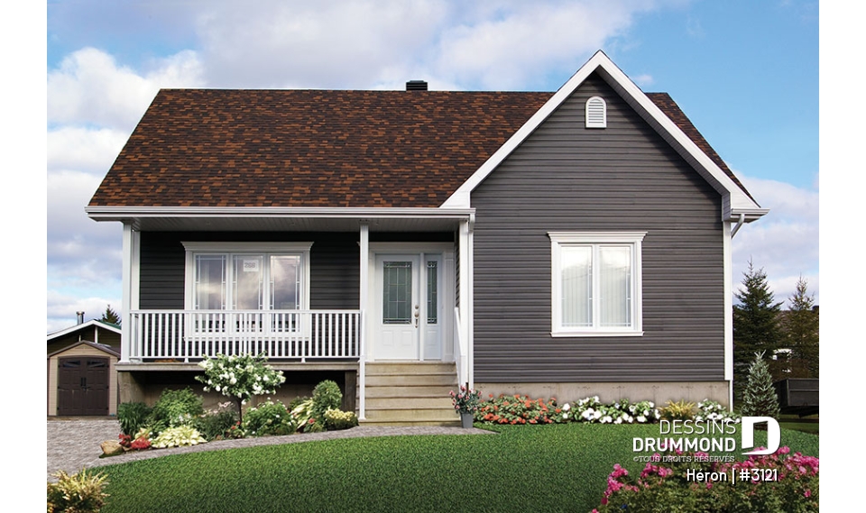 Vue avant – Modèle ORIGINAL - Héron