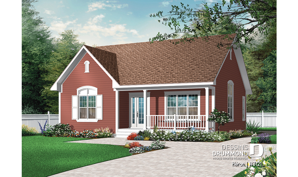 Vue avant – Modèle ORIGINAL - Héron