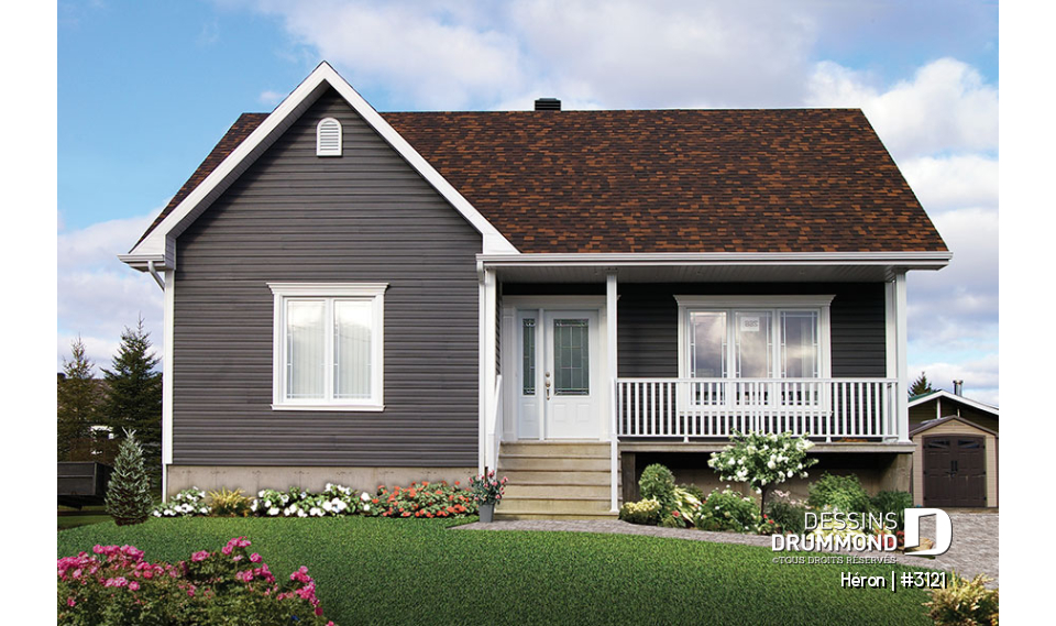 Vue avant – Modèle ORIGINAL - Héron