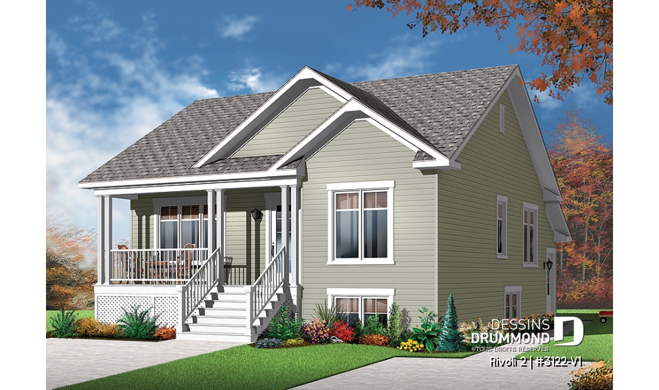 Vue avant - MODÈLE DE BASE - Rivoli 2