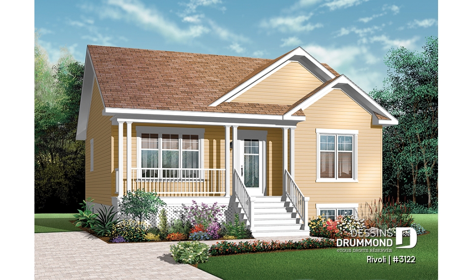 Vue avant – Modèle ORIGINAL - Rivoli