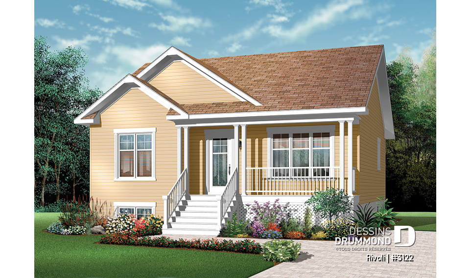 Vue avant – Modèle ORIGINAL - Rivoli