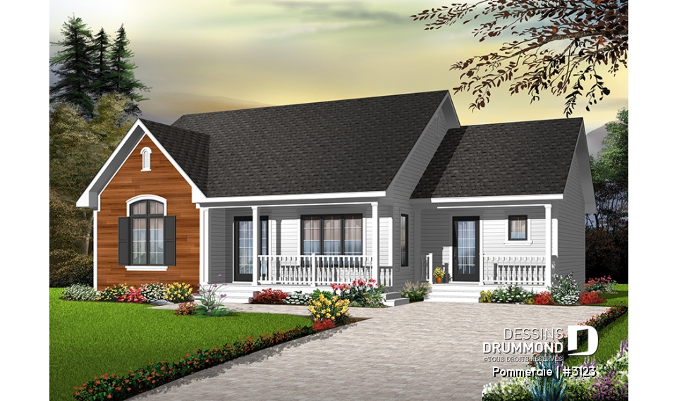 Version couleur no. 1 - Vue avant - Pommeraie