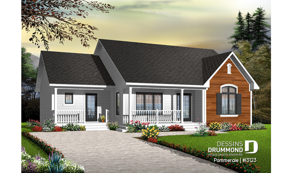 Version couleur no. 1 - Vue avant - Pommeraie