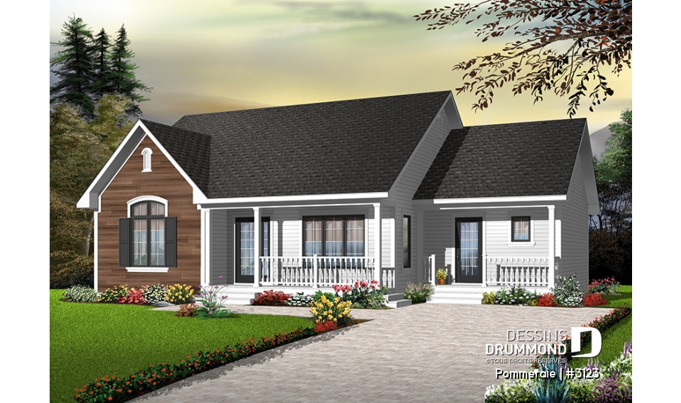 Version couleur no. 2 - Vue avant - Pommeraie