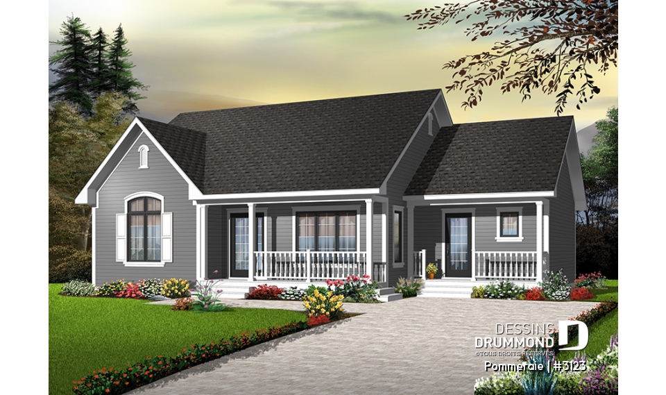 Version couleur no. 3 - Vue avant - Pommeraie