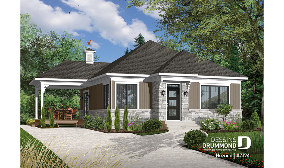 Version couleur no. 1 - Vue avant - Havane