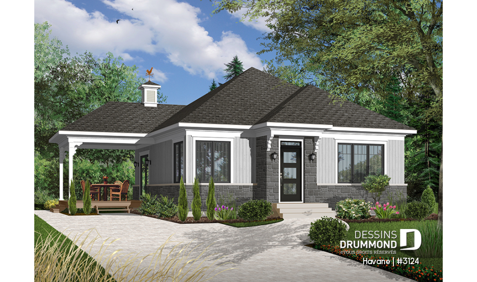 Version couleur no. 6 - Vue avant - Havane