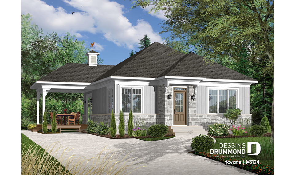 Version couleur no. 7 - Vue avant - Havane