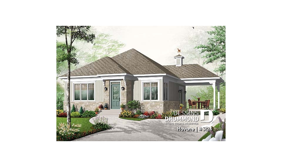 Vue avant - MODÈLE DE BASE - Havane