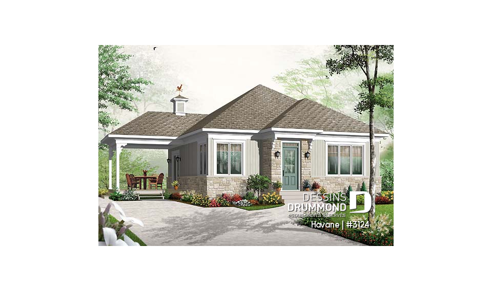 Vue avant - MODÈLE DE BASE - Havane