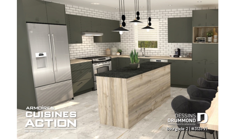 Vue intérieure - Bourgade 2