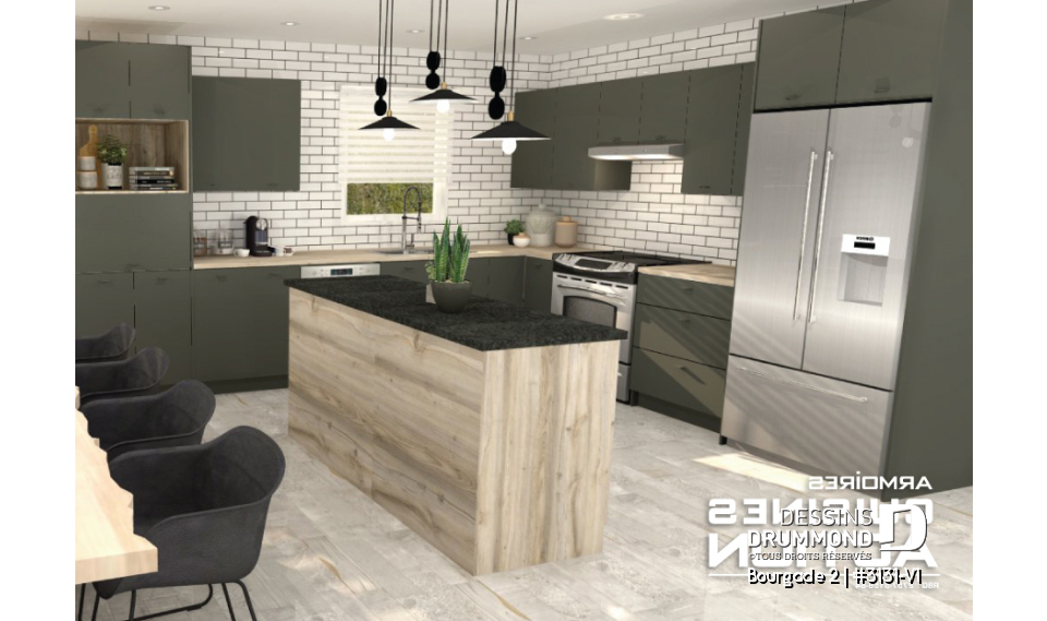 Vue intérieure - Bourgade 2