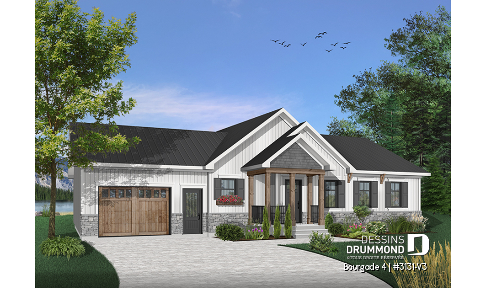 Version couleur no. 3 - Vue avant - Bourgade 4