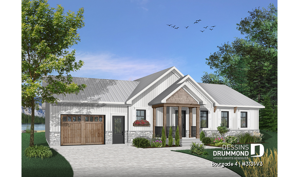 Version couleur no. 4 - Vue avant - Bourgade 4