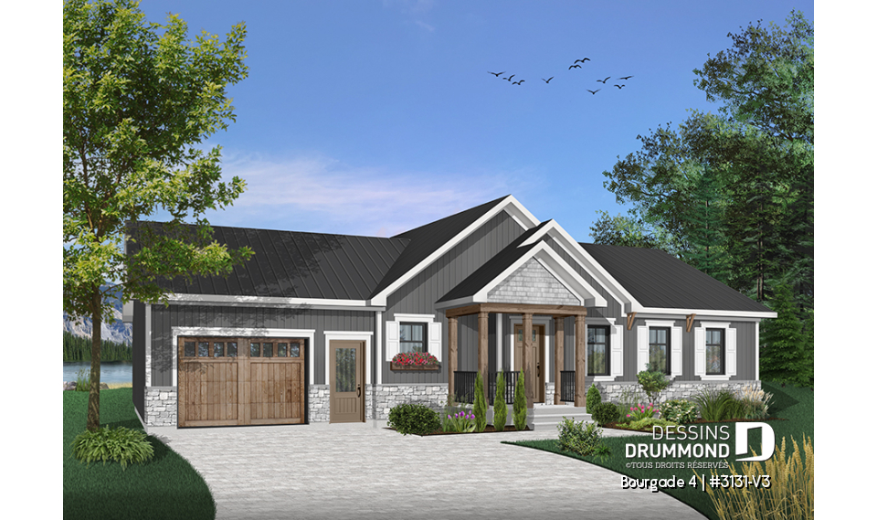 Version couleur no. 8 - Vue avant - Bourgade 4