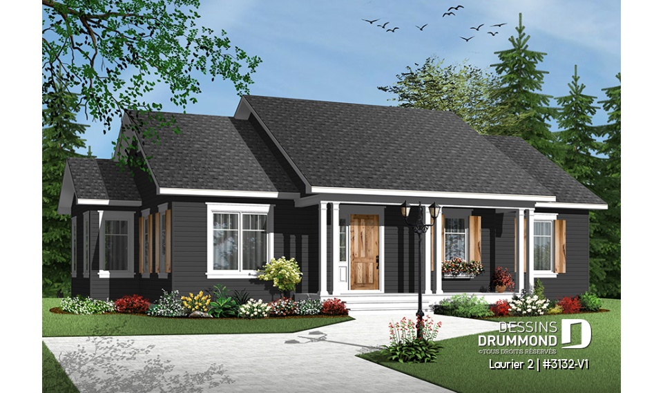 Version couleur no. 4 - Vue avant - Laurier 2
