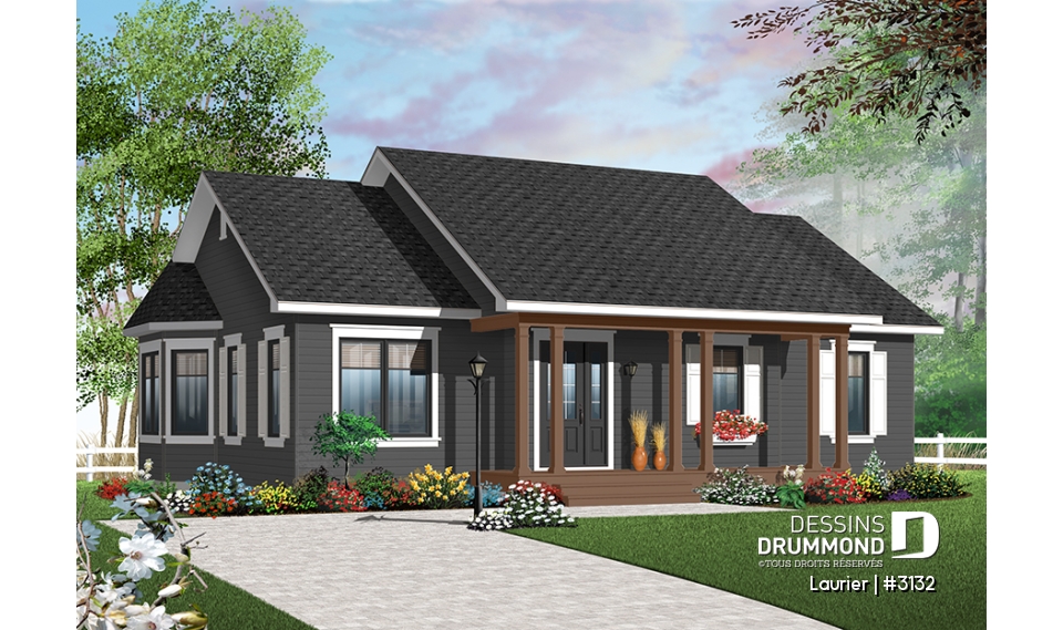 Version couleur no. 5 - Vue avant - Laurier