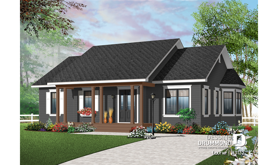 Version couleur no. 5 - Vue avant - Laurier
