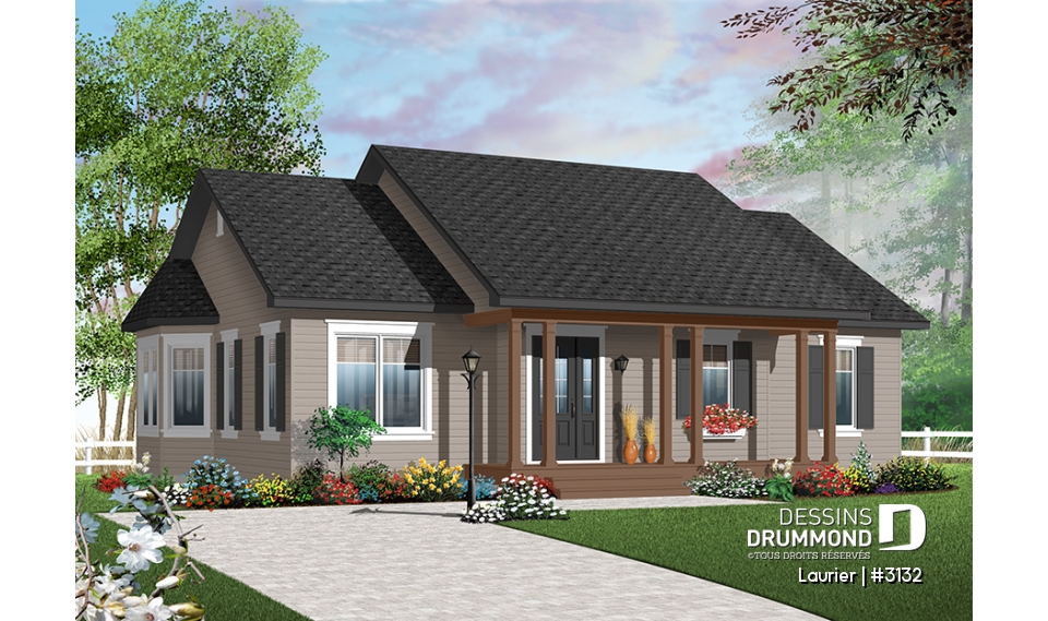 Vue avant - MODÈLE DE BASE - Laurier