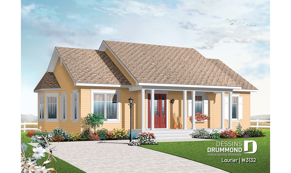 Vue avant – Modèle ORIGINAL - Laurier