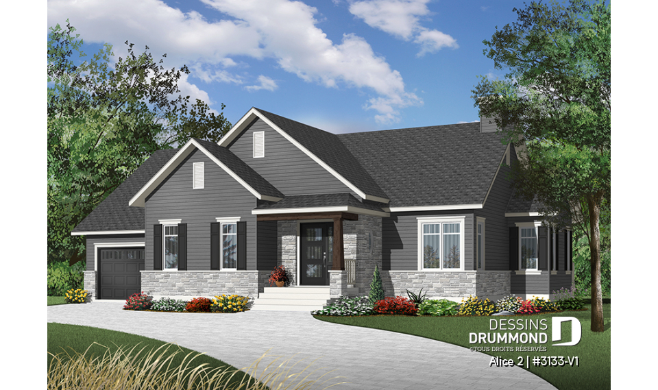 Version couleur no. 1 - Vue avant - Alice 2