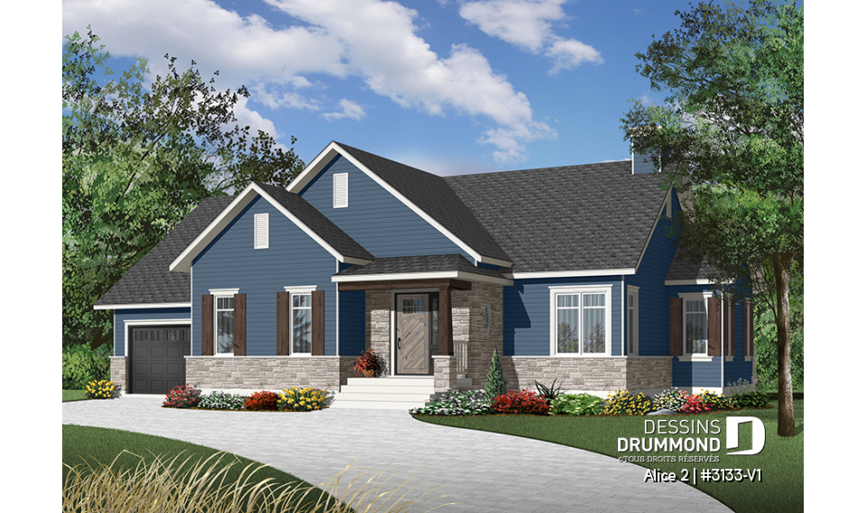 Version couleur no. 7 - Vue avant - Alice 2
